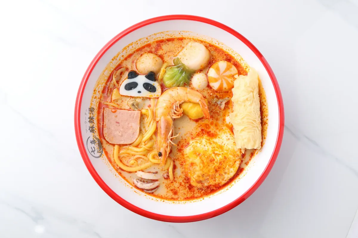 具材たっぷりの麻辣湯